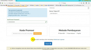 Cara membeli VPS isilah identias