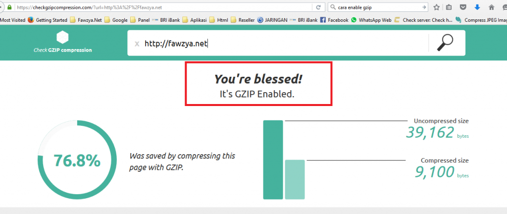 Cara Enable Gzip Deflate Apache di Webuzo