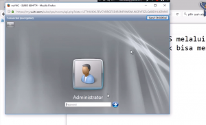 Cara Mengakses Panel VPS windows