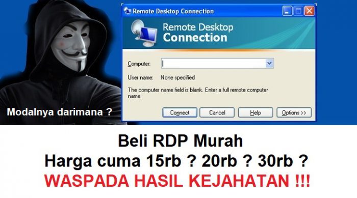 Bahaya menggunakan RDP Ilegal